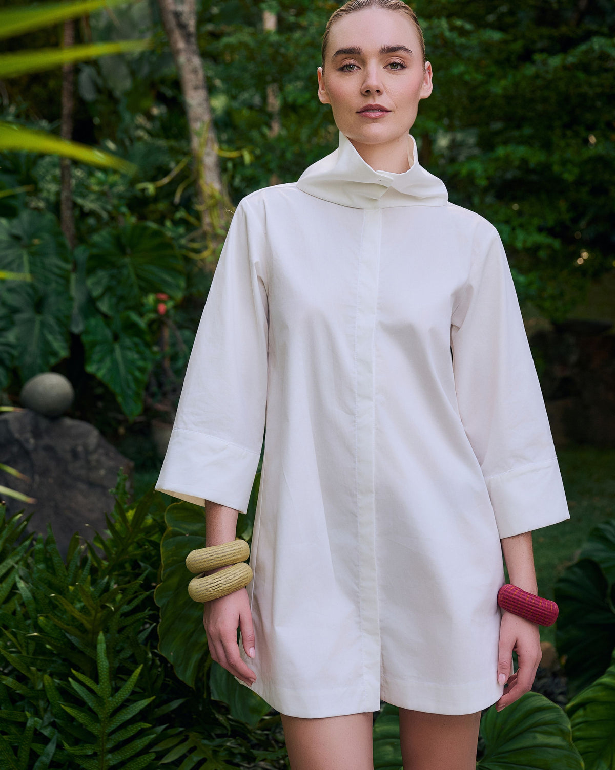 PROMESA MINI SHIRT DRESS