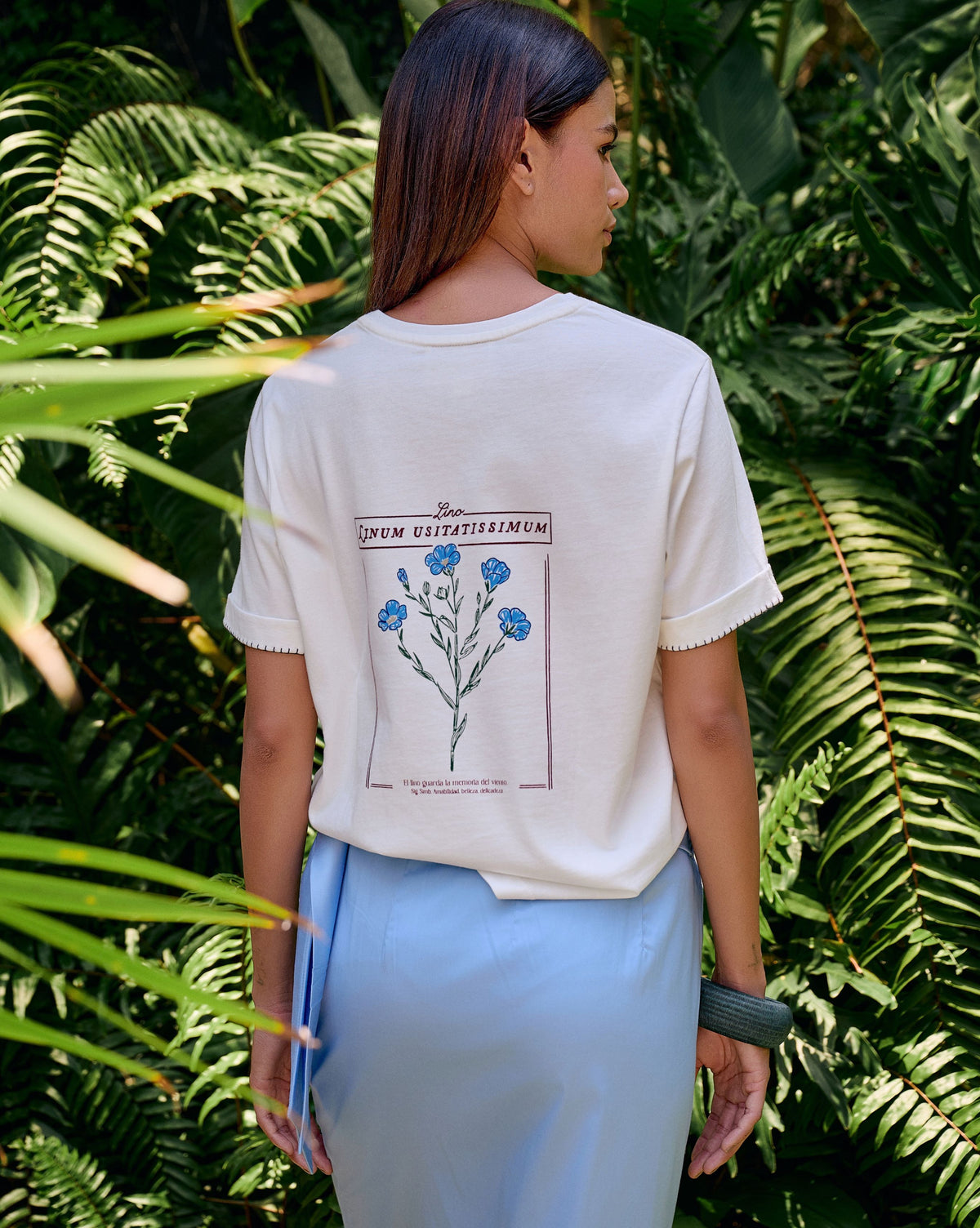 FLOR DE LINO T-SHIRT