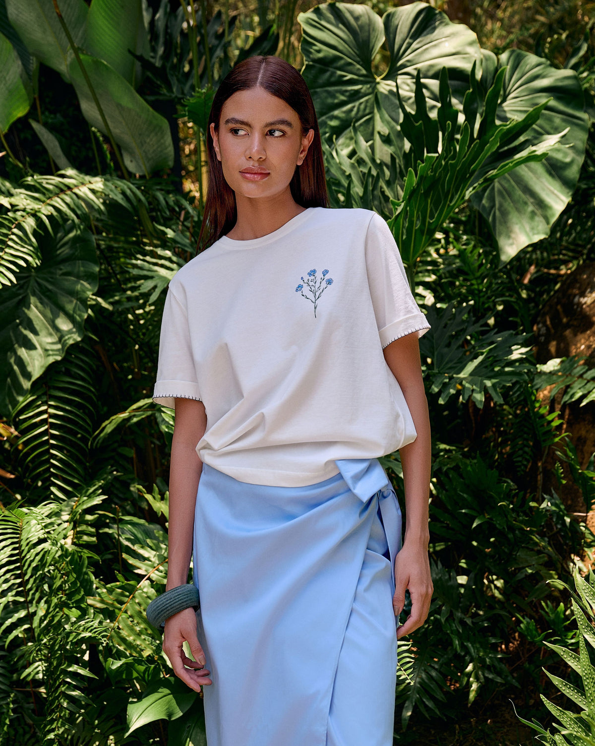 FLOR DE LINO T-SHIRT