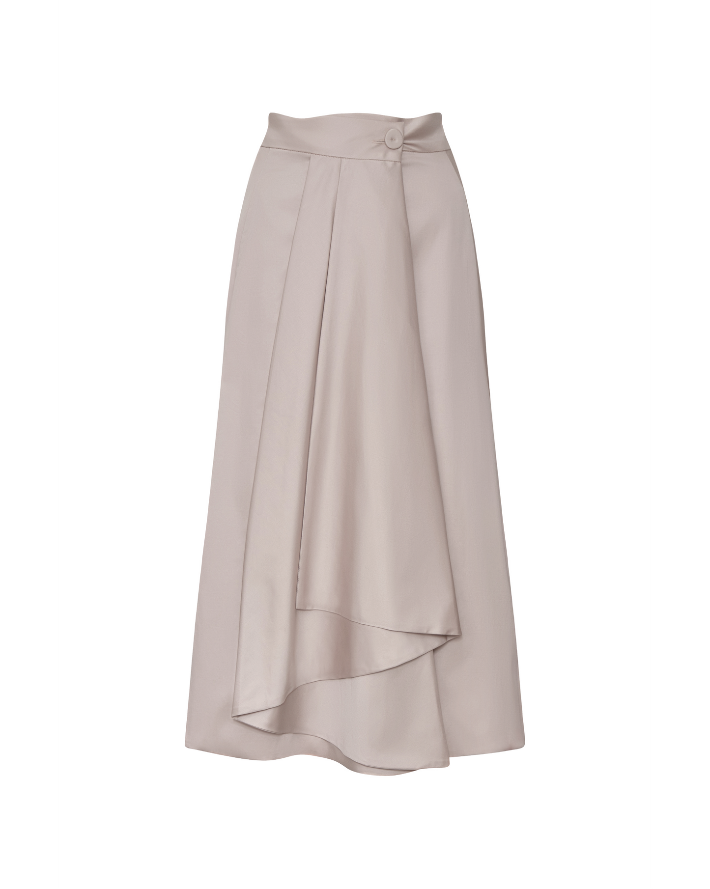 LA RAÍZ MIDI SKIRT - BEIGE