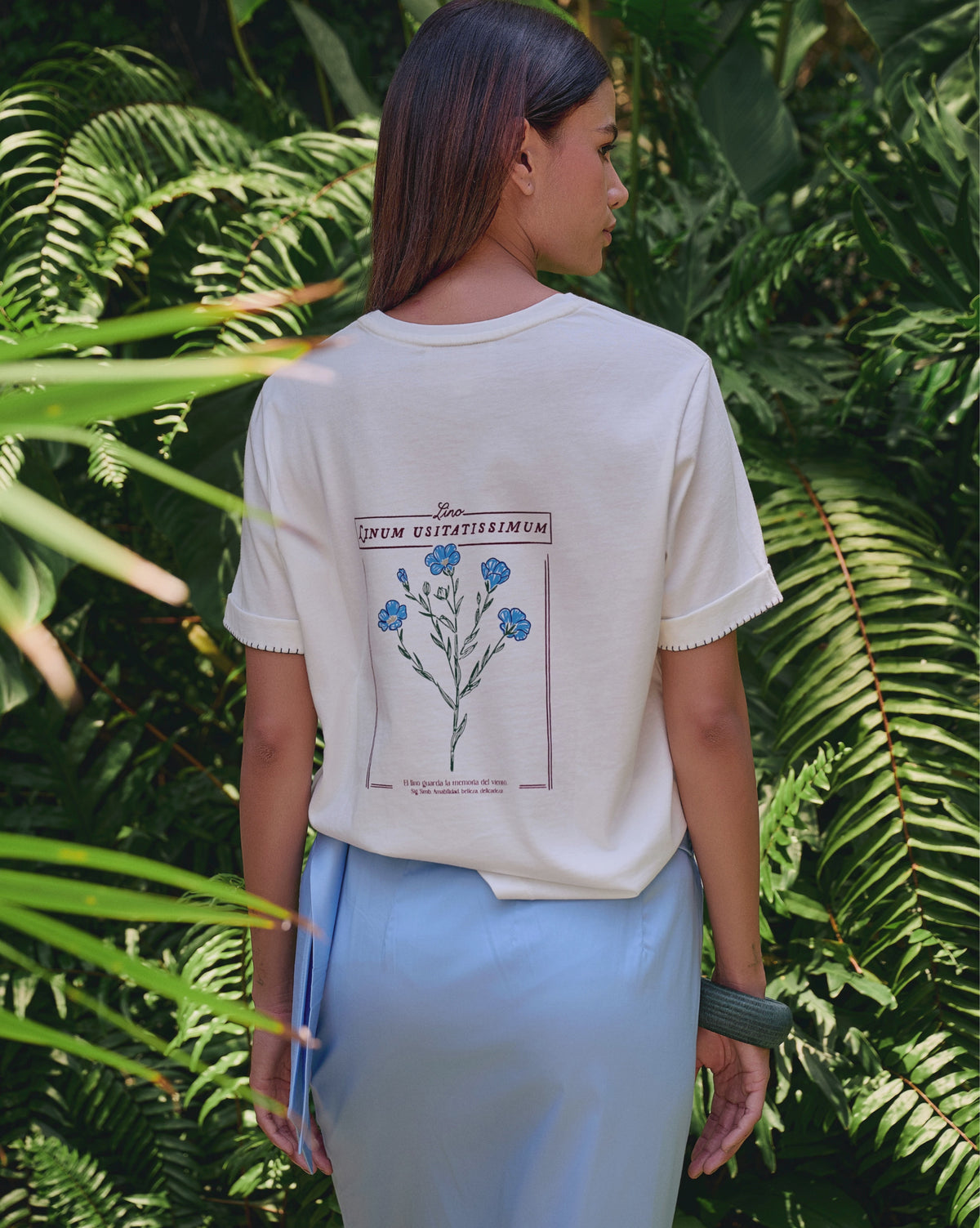 FLOR DE LINO T-SHIRT